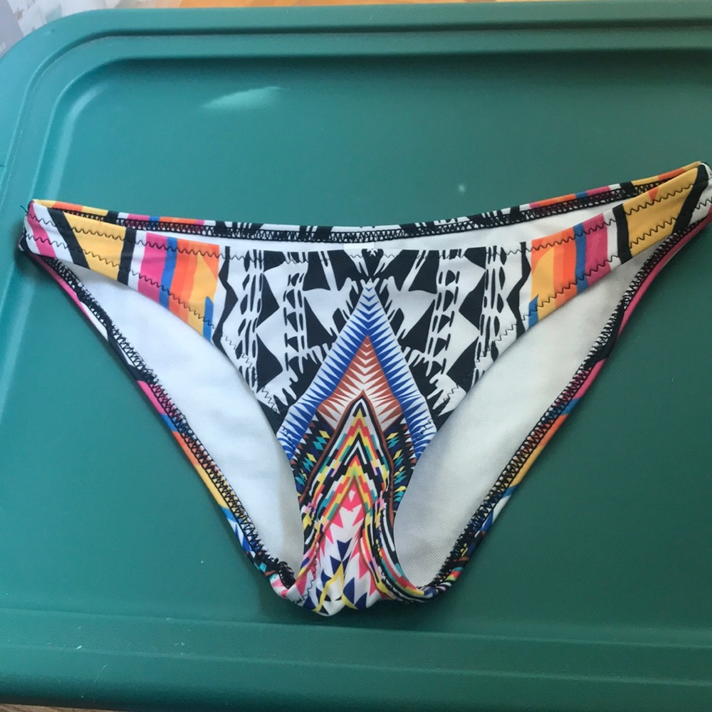 Patterned Bikini Bottoms